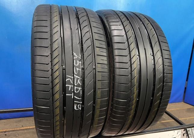 Continental ContiSportContact 5 SSR 225/40 R19 и 255/35 R19 97Y