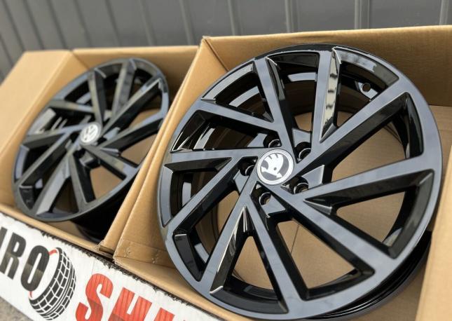 5x100 R16 новые литые диски VW Skoda арт.352-6002