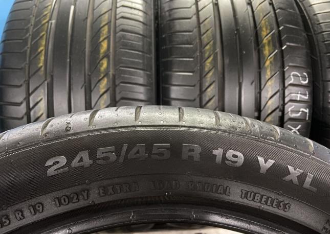 Continental ContiSportContact 5 245/45 R19 и 275/40 R19 102Y