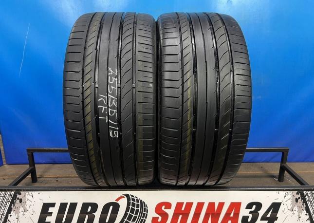 Continental ContiSportContact 5 SSR 225/40 R19 и 255/35 R19 97Y