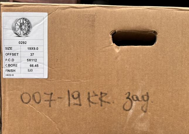 5x112 R19 разноширокие новые диски арт. 007-19KR BMW