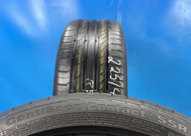 Continental ContiSportContact 5 SSR 225/40 R19 и 255/35 R19 97Y