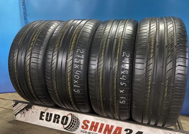 Continental ContiSportContact 5 245/45 R19 и 275/40 R19 102Y