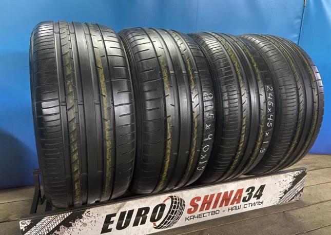 Dunlop SP Sport Maxx 050+ 275/40 R19 и 245/45 R19 102Y