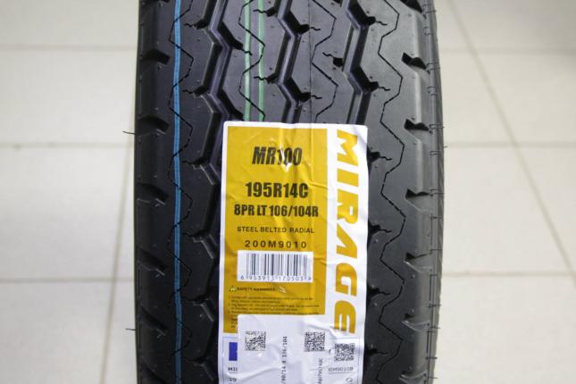 Mirage MR100 195/80 R14C 106/104R