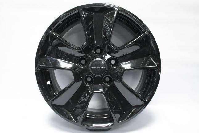 Диск R16 5/114,3/66,1/50/6,5 Khomen Wheels KHW1601 Black 497883