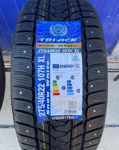 Tri Ace Snow White II Stud 275/40 R22 и 315/35 R22