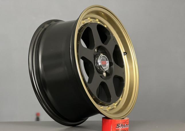 Диски rays 4/100-4/114.3 r16 black bronze