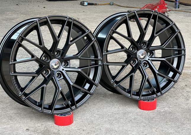 Диски Vorsteiner f107 black 8.5-9.5 5/120 R19