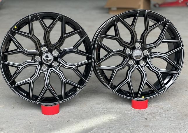 Диски Vossen hf2 Black r19 5/108