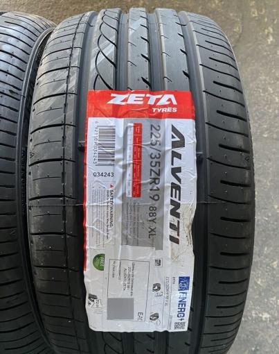 Zeta Alventi 225/35 R19 и 255/30 R19