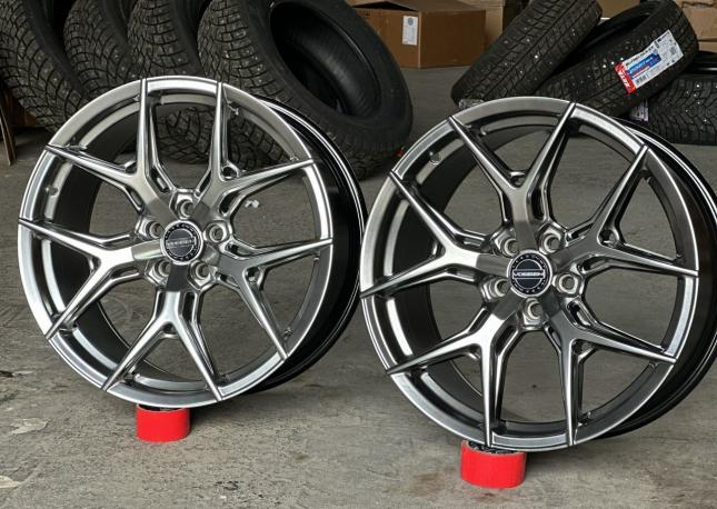 Диски Vossen hf5 hiper black 5/108 R18