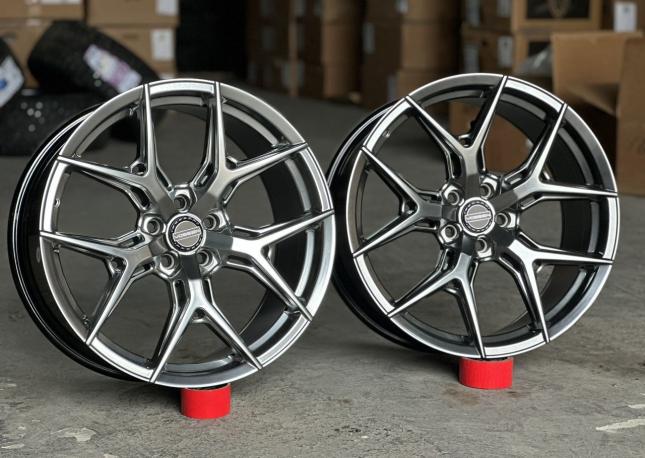 Диски Vossen hf5 hiper black 5/108 R18