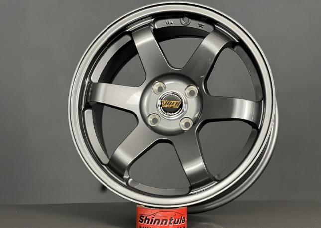 Диски Rays te37 Gun metal 4/100 r17