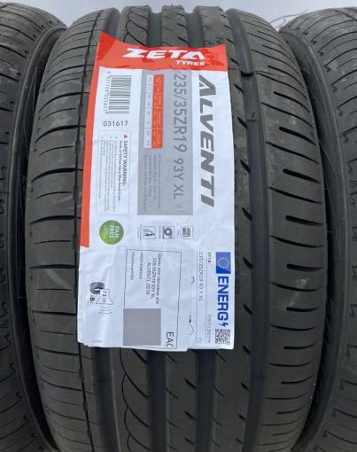 Zeta Alventi 235/35 R19 и 265/30 R19 93W