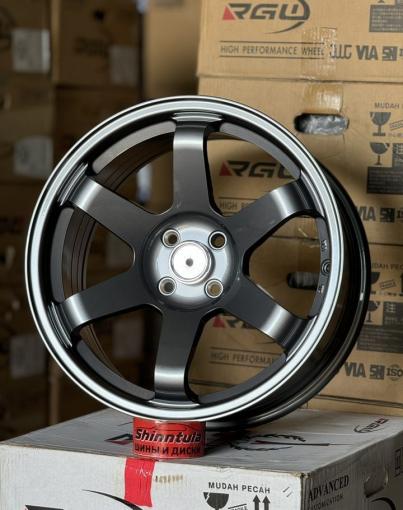 Диски Rays te37 Gun metal 4/100 r17