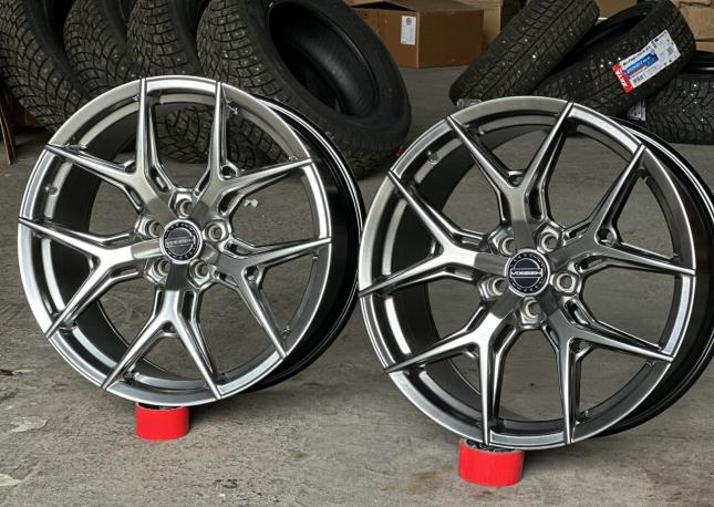 Диски Vossen hf5 hiper black 5/108 R18