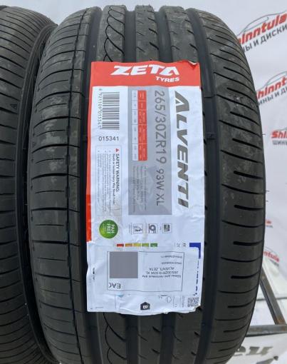 Zeta Alventi 235/35 R19 и 265/30 R19 93W