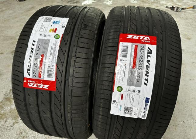 Zeta Alventi 245/35 R19 и 275/30 R19