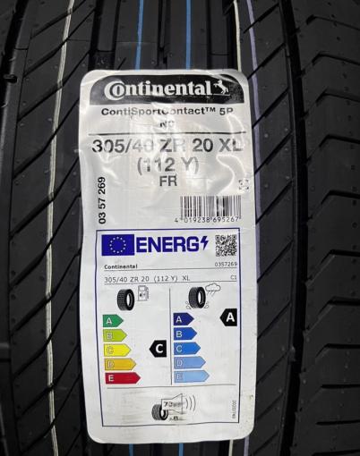 Continental ContiSportContact 5 275/45 R20 и 305/40 R20