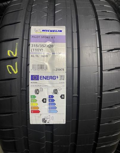 Michelin Pilot Sport 4 S 315/35 R20 110Y