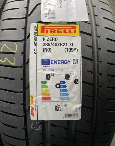 Pirelli P Zero 285/40 R21 и 315/35 R21 109Y