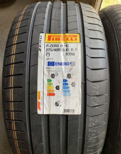 Pirelli P Zero PZ4 245/45 R20 и 275/40 R20