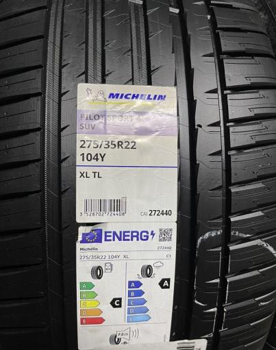 Michelin Pilot Sport 5 275/35 R22 и 315/30 R22 Y