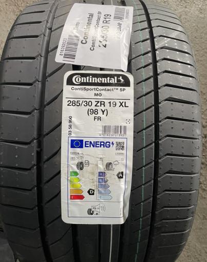 Continental ContiSportContact 5 285/30 R19 98Y