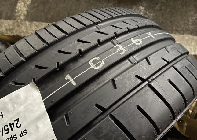 Dunlop SP Sport Maxx 050+ 245/40 R18 и 265/35 R18 Y