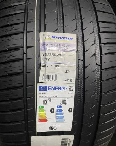 Michelin Pilot Sport 4 SUV 315/35 R21 111Y