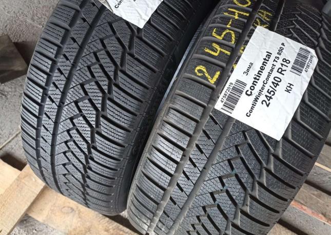 Continental ContiWinterContact TS 830 P 245/40 R18 и 225/45 R18