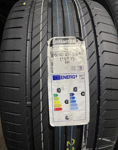 Continental ContiSportContact 5P 275/45 R20 и 305/40 R20 Y