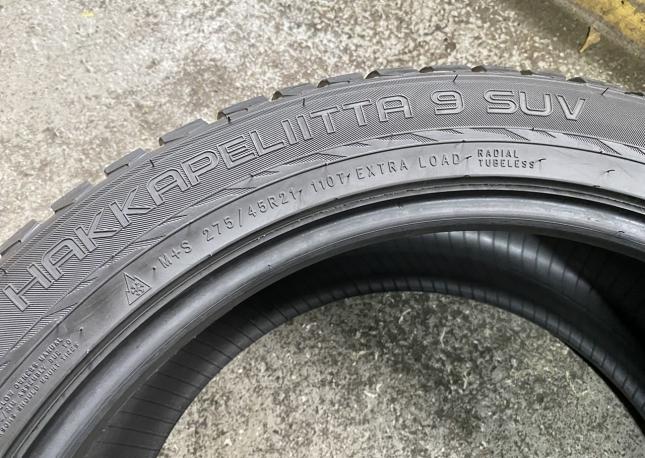 Nokian Tyres Hakkapeliitta 9 SUV 275/45 R21 и 315/40 R21 110T