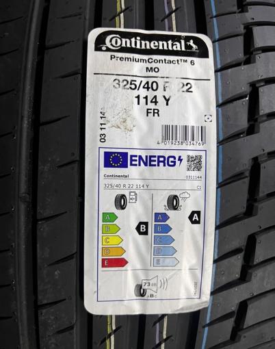 Continental PremiumContact 6 285/45 R22 и 325/40 R22