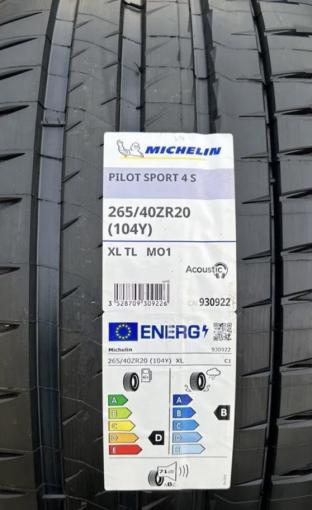 Michelin Pilot Sport 4 S 265/40 R20