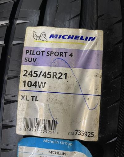 Michelin Pilot Sport 4 SUV 245/45 R21 104W