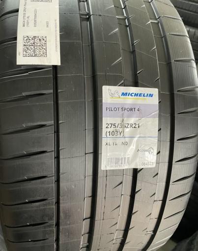 Michelin Pilot Sport 4 275/35 R21 и 315/30 R21 105Y