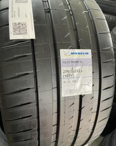 Michelin Pilot Sport 4 275/35 R21 и 315/30 R21 105Y