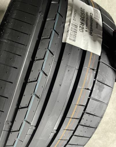 Continental SportContact 6 255/40 R20 и 285/35 R20 Y