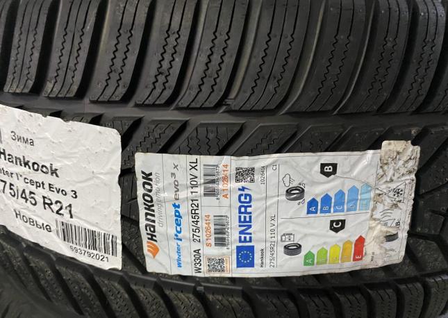 Hankook Winter I&#39;Cept Evo 3 W330 275/45 R21 и 315/40 R21 110V