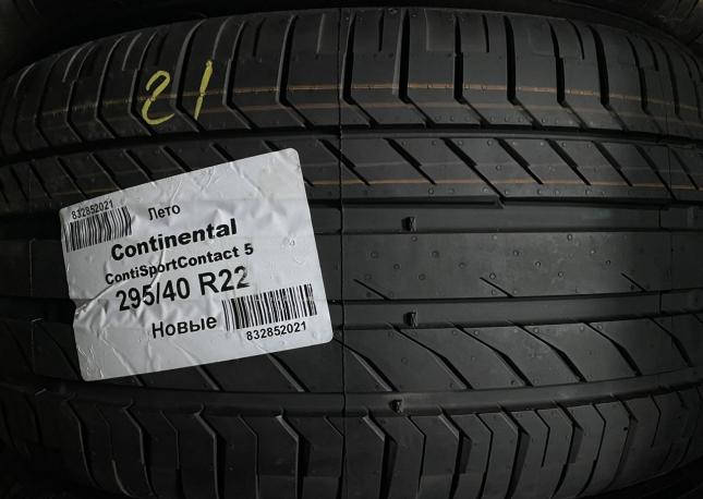 Continental ContiSportContact 5 295/40 R22 112