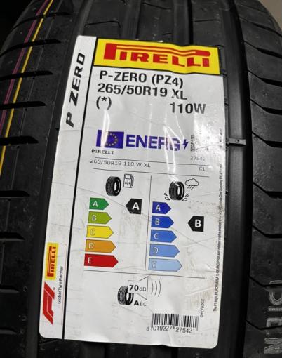 Pirelli P Zero PZ4 265/50 R19