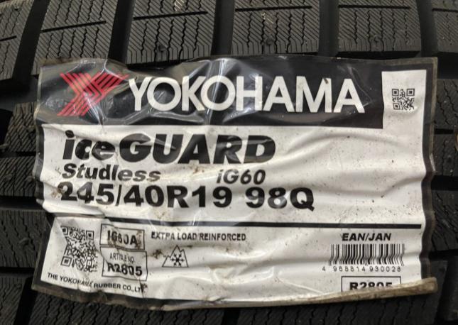 Yokohama Ice Guard IG60 245/40 R19 и 275/35 R19 Q