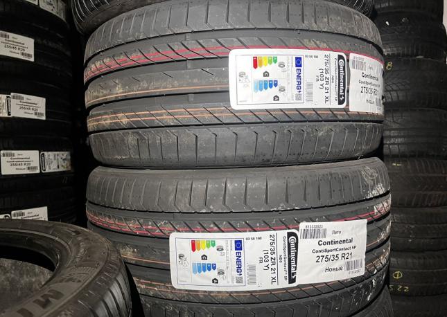 Continental ContiSportContact 5 275/35 R21 и 315/30 R21