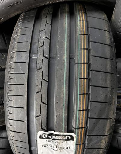 Continental SportContact 6 265/35 R22 и 285/35 R22