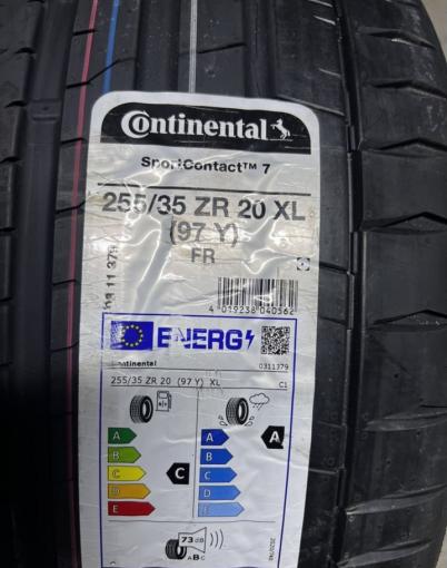 Continental ContiSportContact 7 255/35 R20