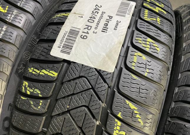 Pirelli Winter Sottozero 3 245/40 R19 и 275/35 R19 110V