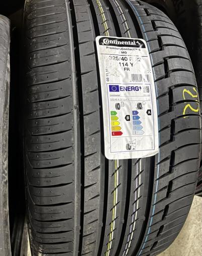 Continental PremiumContact 6 285/45 R22 и 325/40 R22