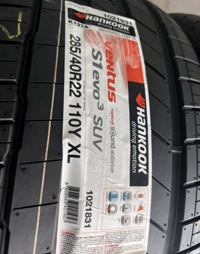 Hankook Ventus S1 Evo 3 K127 285/40 R22 и 325/35 R22